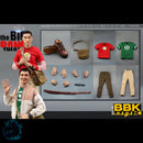 Action Figure Realistas Sheldon Cooper The Big Bang Theory