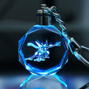Chaveiro Cristal Luminoso Pokemon