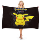 Toalha de Praia Tema Pokemon