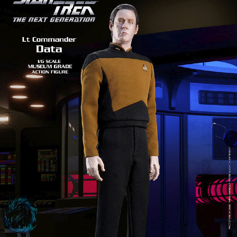Action Figure Realista Picard e Data