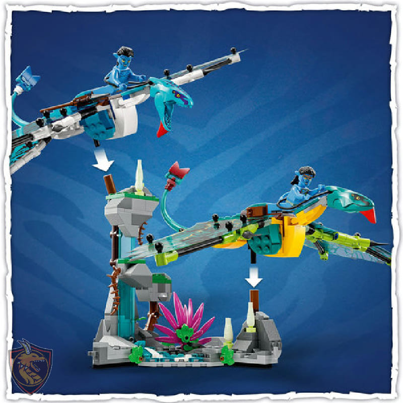 Lego O Primeiro Voo em Banshee de Jake e Neytiri Avatar