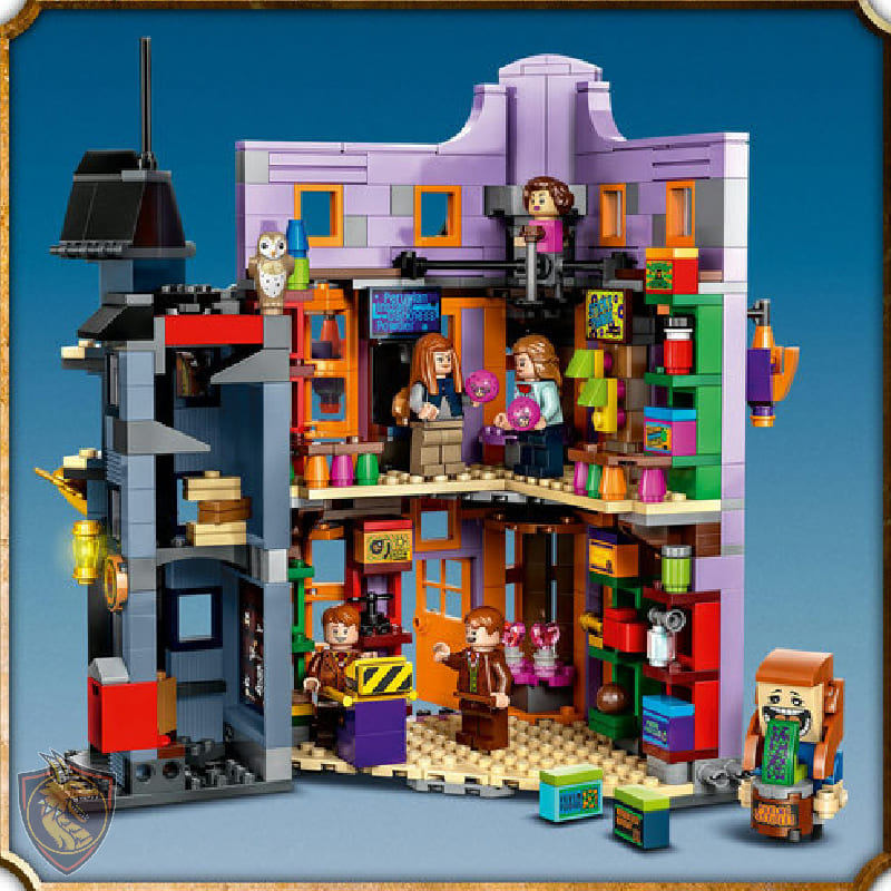 Lego Beco Diagonal Gemialidade Weasley Harry Potter