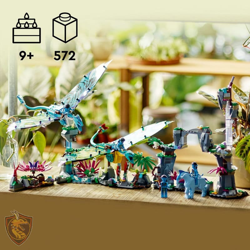 Lego O Primeiro Voo em Banshee de Jake e Neytiri Avatar