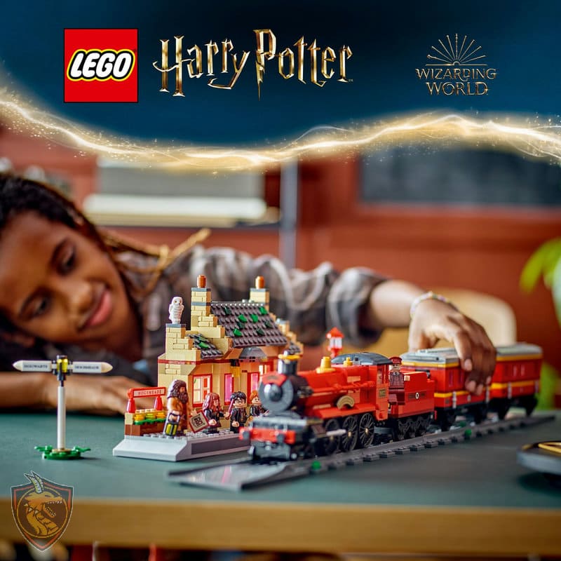 Lego Expresso de Hogwarts e Estação de Hogsmeade