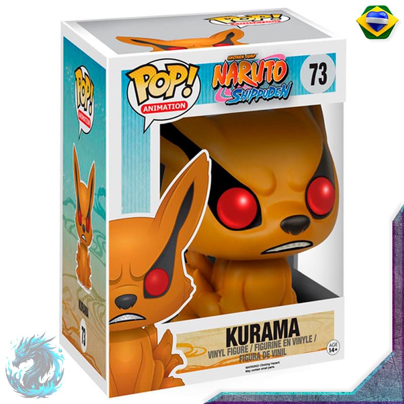 Funko Pop Animation – Naruto Shippuden Kurama 73 (Sized) (Novo)