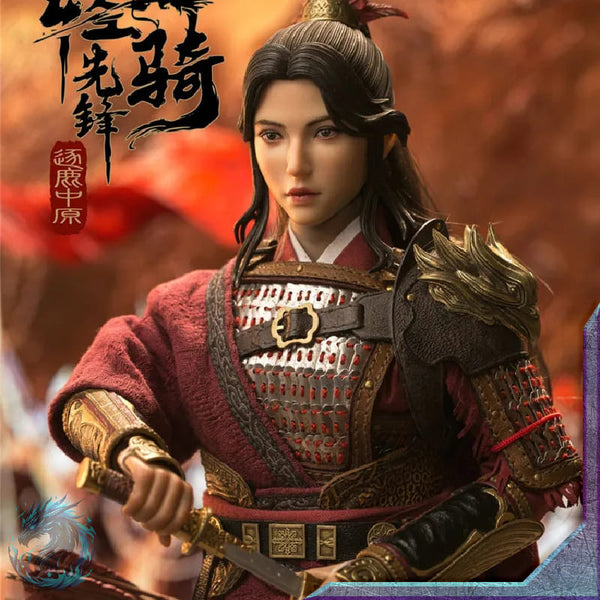 Action Figure Realistas Samurai Feminina Arqueira