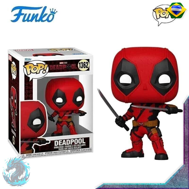 Funko POP Deadpool 3Deadpool & Wolverine DEADPOOL 1362 original