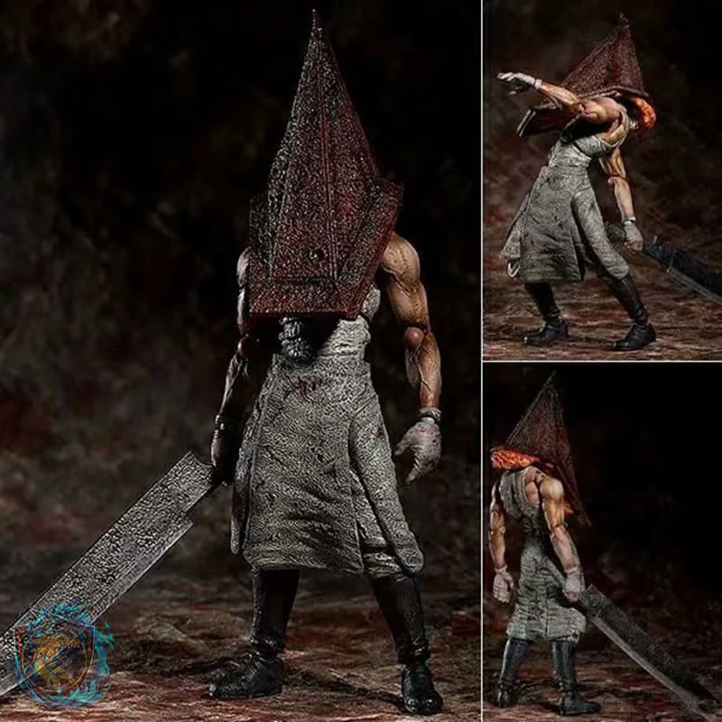 Action Figure Enfermeira e Cabeça de Piramide Silent Hill 2