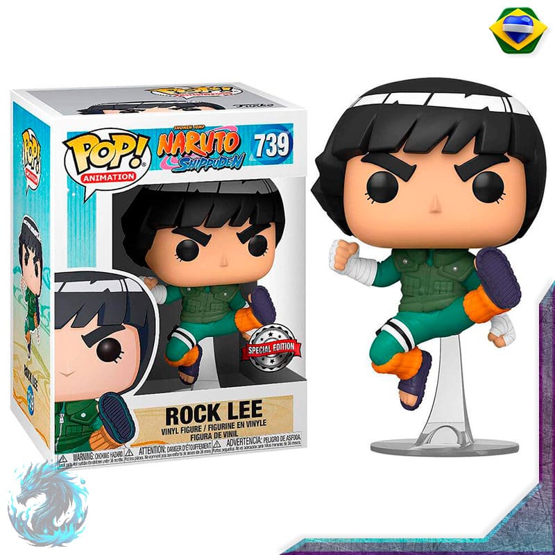 Funko Pop Animation – Naruto Shippuden Rock Lee 739 (Special Edition) (Novo)