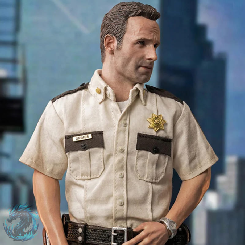 Action Figure Realista Rick Grimes The Walking Dead