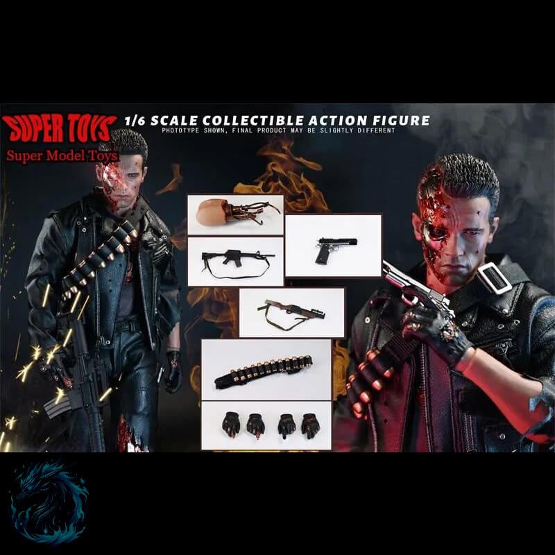 Action Figure Realista Exterminador T-800