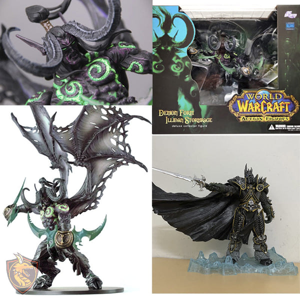 Action Figure Illidan e Arthas