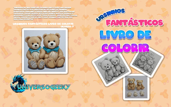 Ursinhos Fantásticos Livro de Colorir Ver: Física