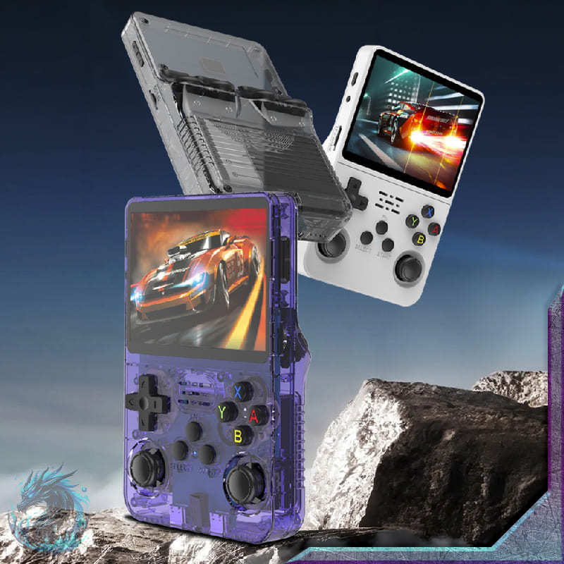 R36S Portátil | 11 Video Games + 10 Mil Jogos Universogeeky