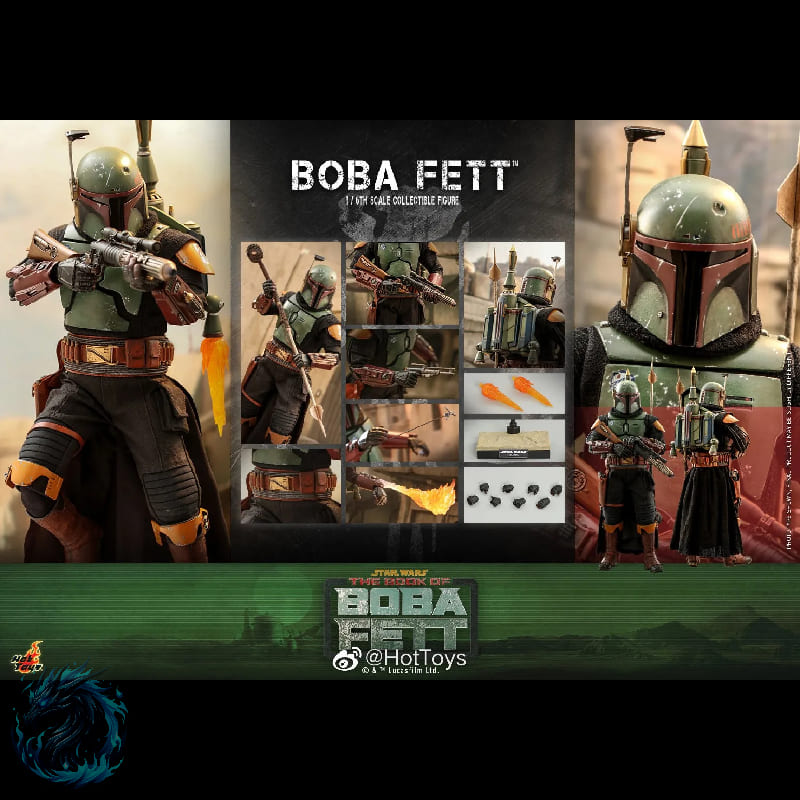 Action Figure Realista Boba Fett O Livro de Boba