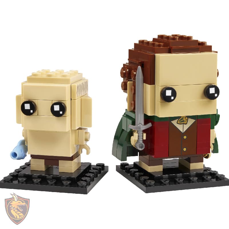 Lego Frodo e Gollum