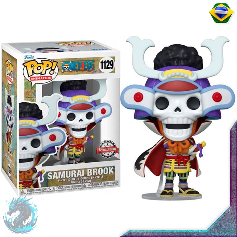 Funko Pop Samurai Brook 1129 (One Piece) (Animation) (Special Edition)