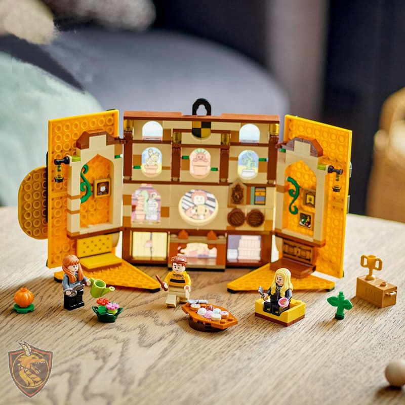 Lego Banner Casa Lufa-Lufa Harry Potter