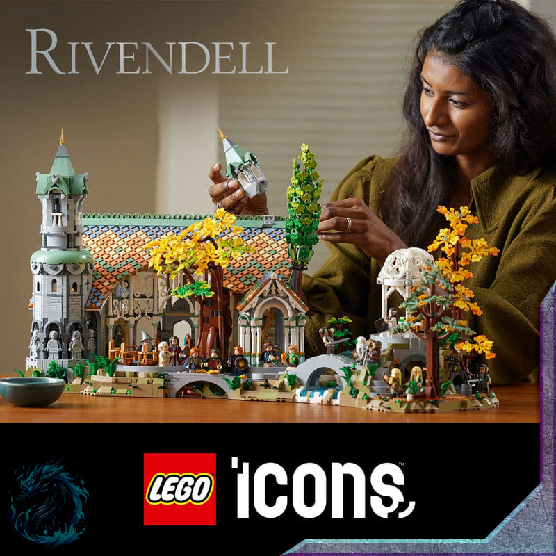 Lego Icons - O Senhor dos Anéis: Rivendell