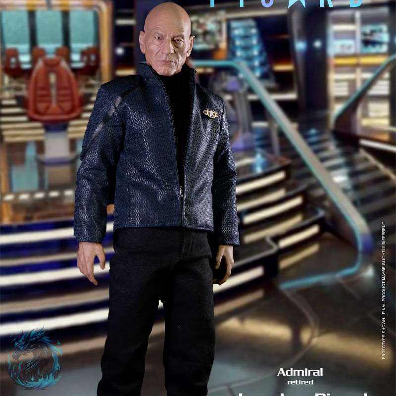 Action Figure Realista Picard e Data