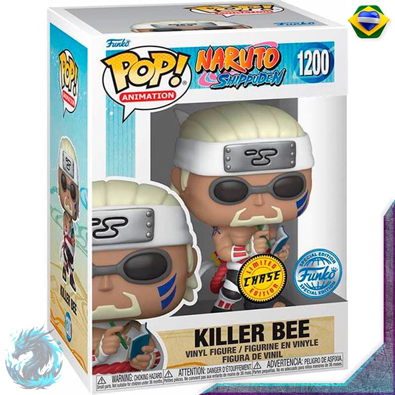 Funko Pop Killer Bee 1200 (Naruto Shippuden) (Animation) (Special Edition)