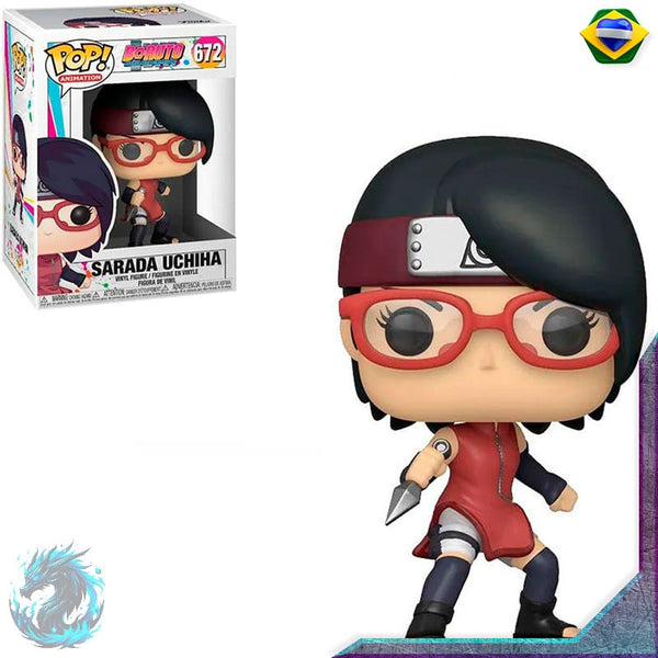 Funko Pop Animation – Naruto Boruto Next Generation Sarada Uchiha 672 (Novo)