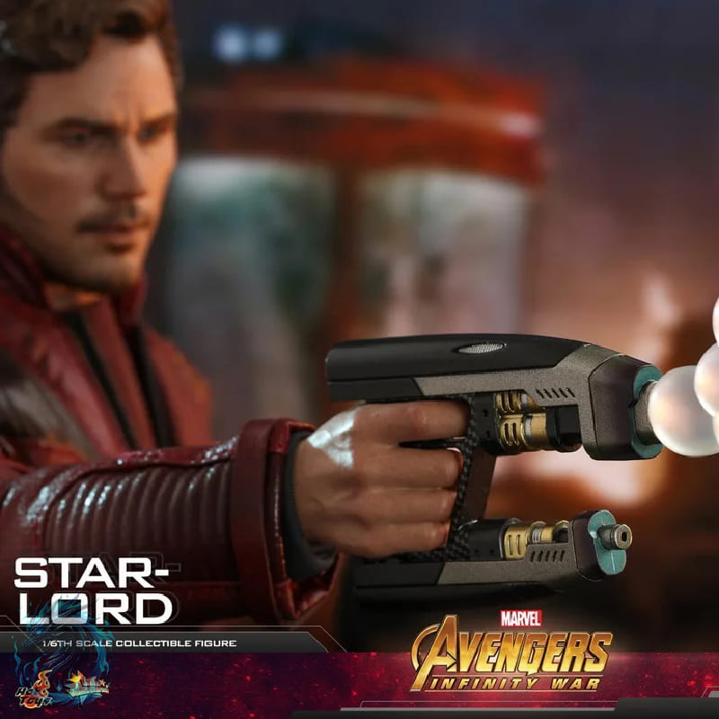 Action Figure Realista Peter Quill Senhor das Estrelas