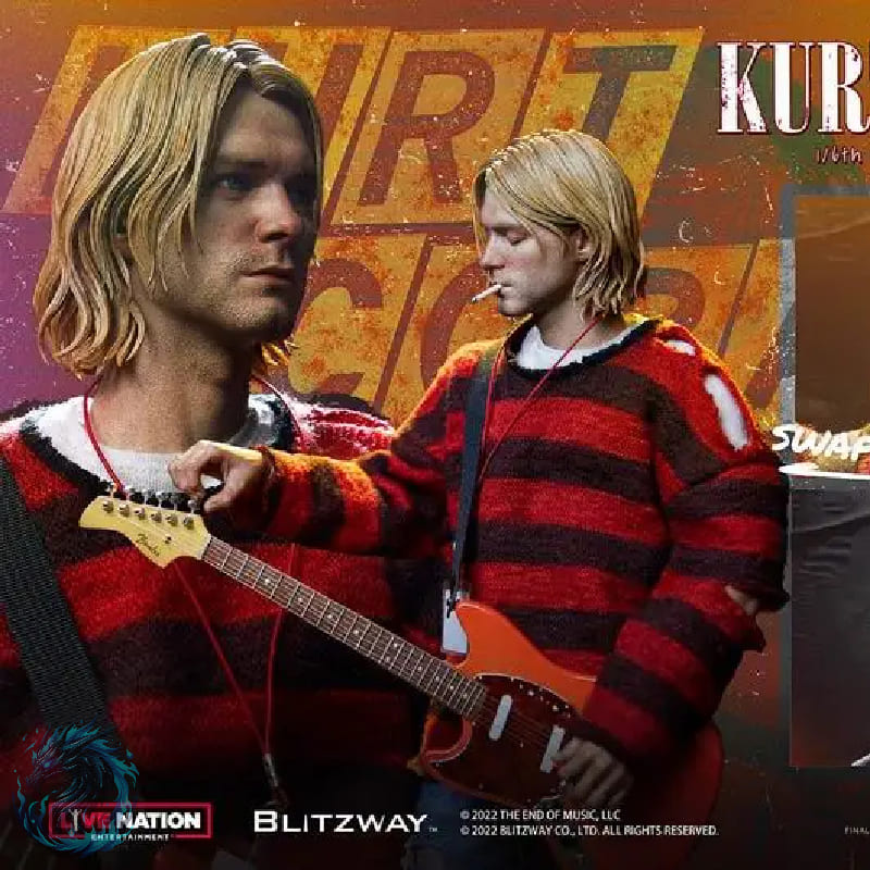 Action Figure Realista Kurt Cobain