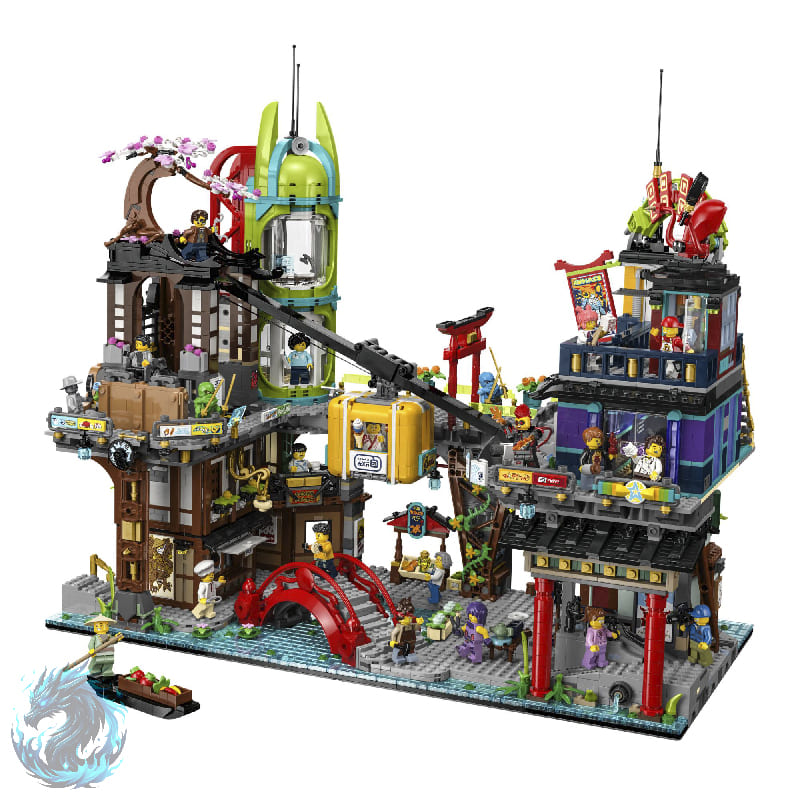 Lego Ninjago Mercados da Cidade de Ninjago