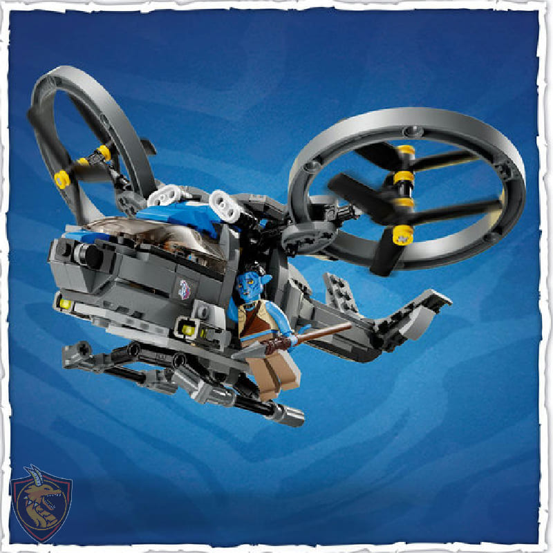 Lego Montanhas Flutantes Site 26 e RDA Samson Avatar