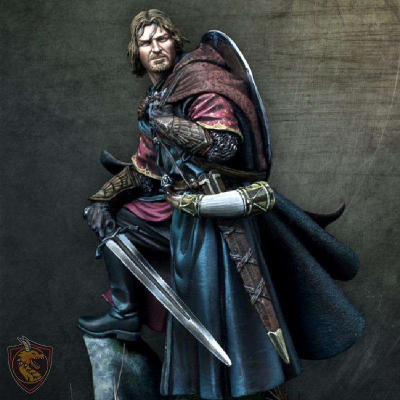 Action Figure Boromir Tema Senhor dos Anéis