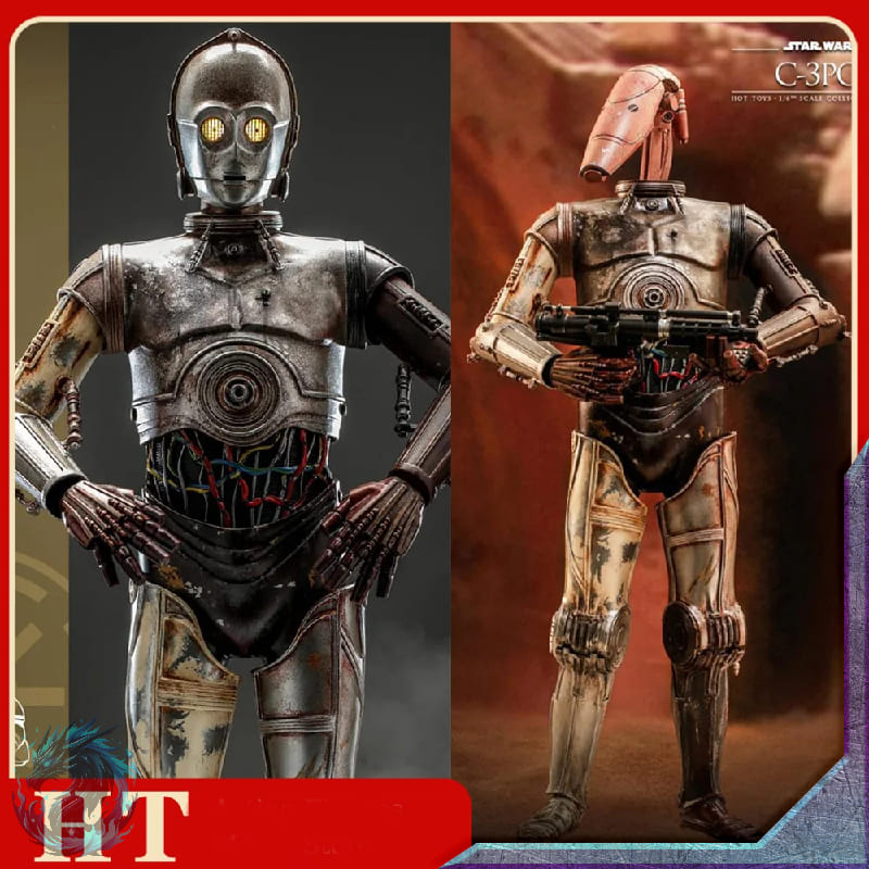 Action Figure Realista C-3PO Star Wars Ataque dos Clones