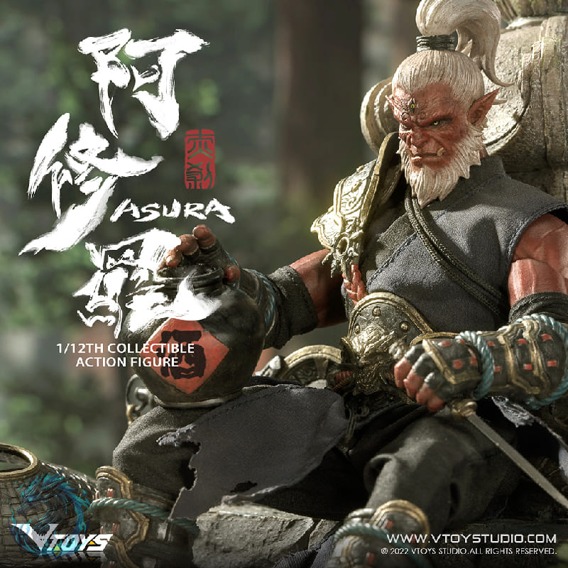 Action Figure Yokai Guerreiro Asura