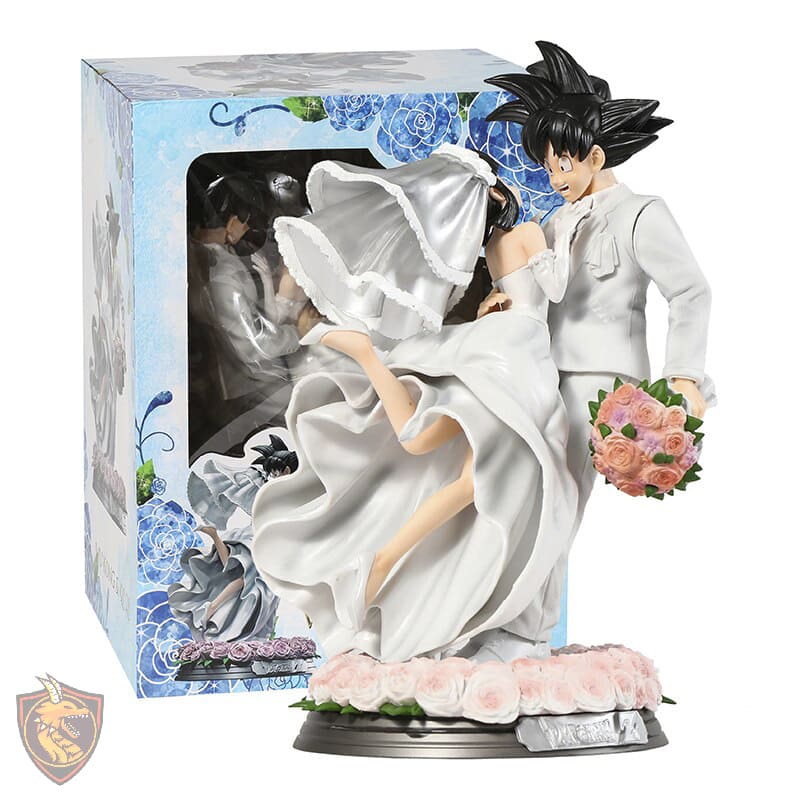 Action Figure Casamento de Goku e Chichi