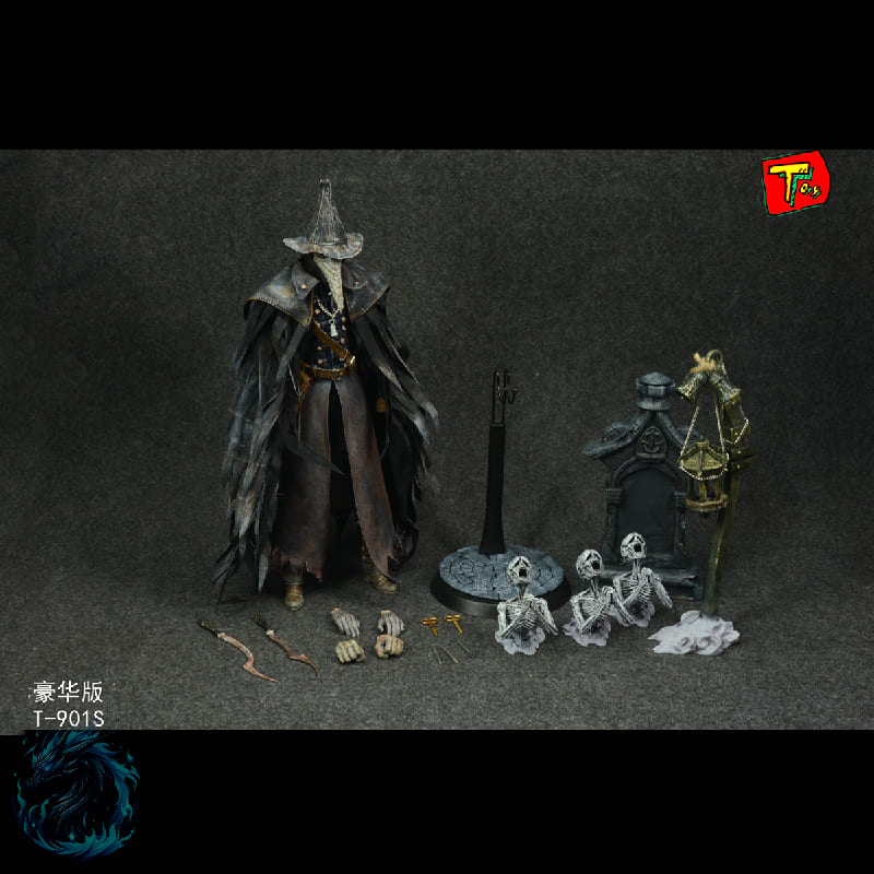 Action Figure Caçador Plague Doctor BloodBorne