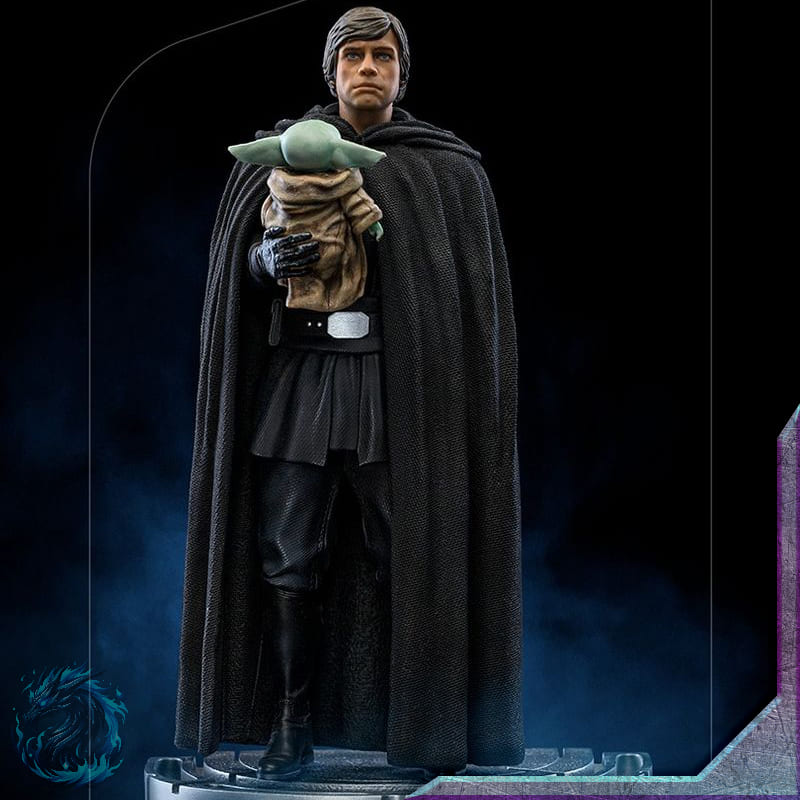 Action Figure Luke Skywalker e Grogu