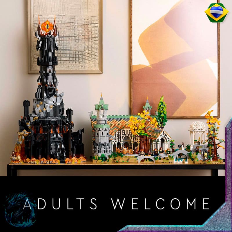 Lego Icons - O Senhor dos Anéis: Barad-dûr