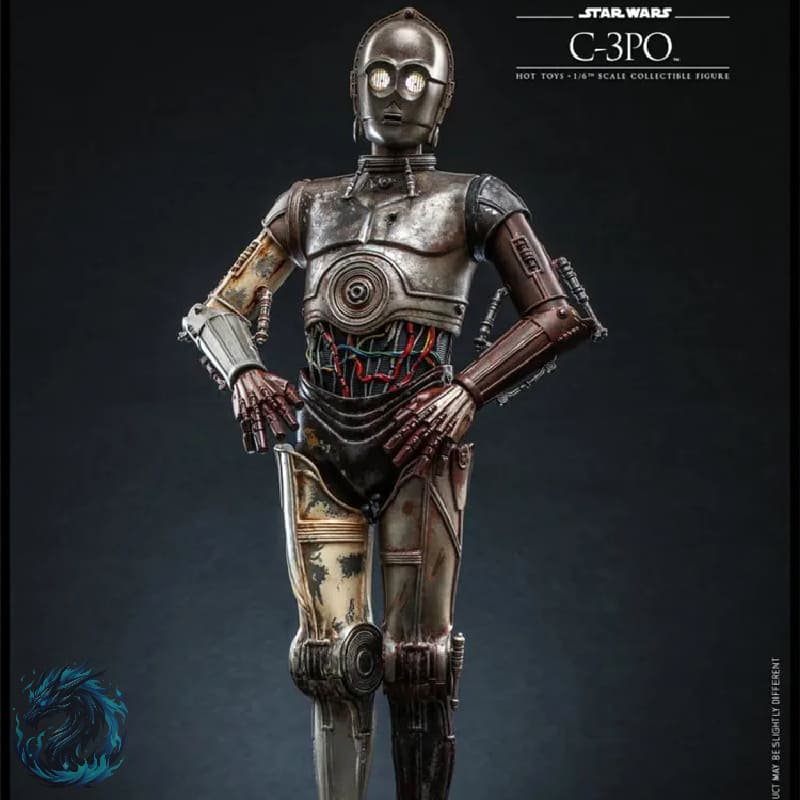 Action Figure Realista C-3PO Star Wars Ataque dos Clones