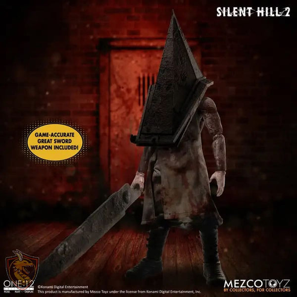 Action Figure Cabeça de Piramide Sangue Silent Hill 2