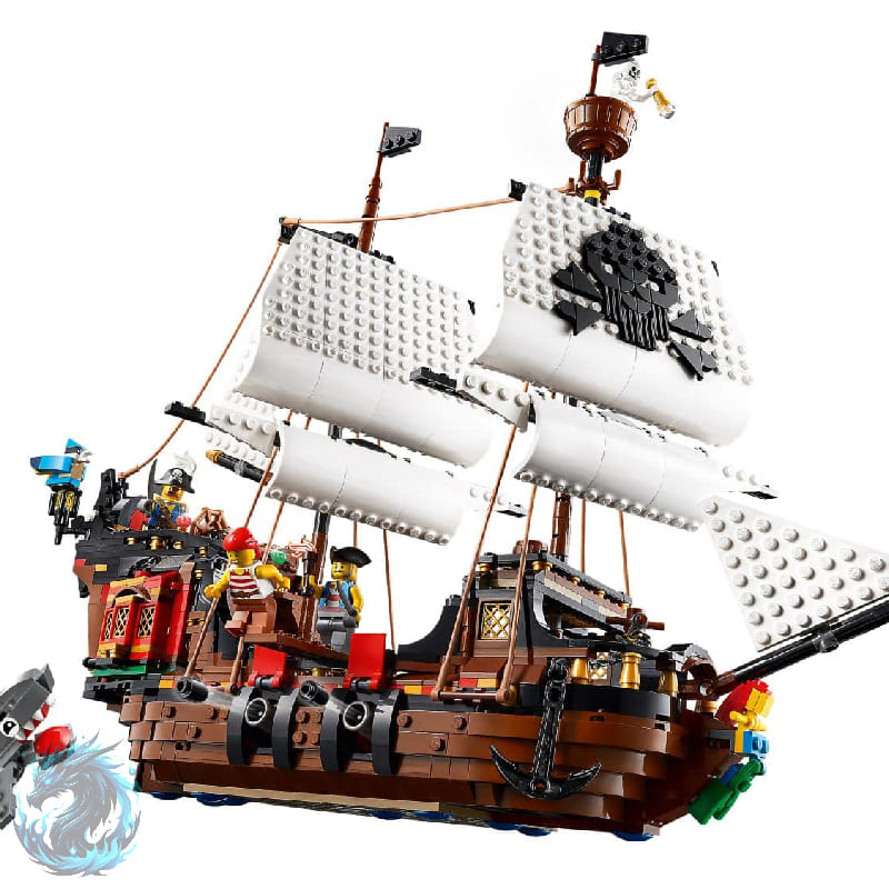 Lego Creator 3 Em 1 - Barco Pirata