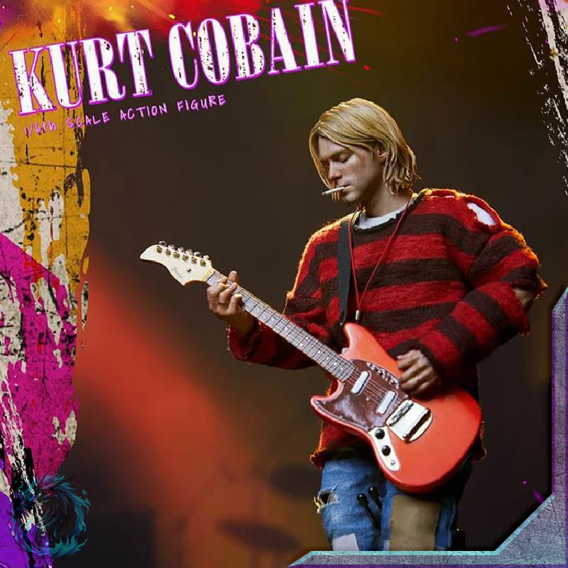 Action Figure Realista Kurt Cobain