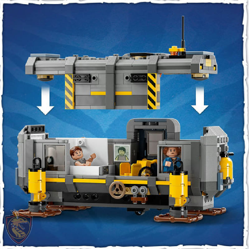 Lego Montanhas Flutantes Site 26 e RDA Samson Avatar