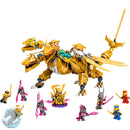 Lego Ninjago Dragão Ultra Dourado de Lloyd