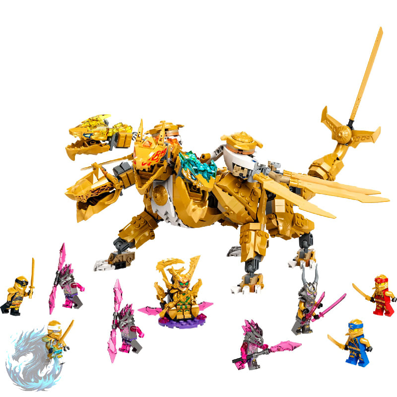 Lego Ninjago Dragão Ultra Dourado de Lloyd