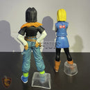 Action Figure Androids 17 e 18 Dragon Ball Z Na Compra do Android 17 Leva o 18