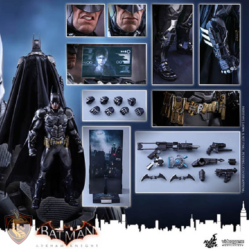 Action Figure Batman Arkham Kinight Armadura Balistica