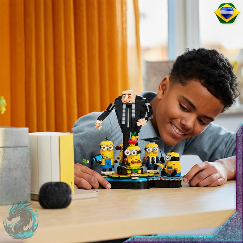 Lego Meu Malvado Favorito 4 - Gru e Minions