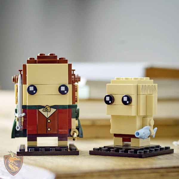 Lego Frodo e Gollum