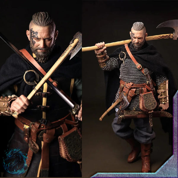 Action Figure Realista Ragnar Lothbrok Viking