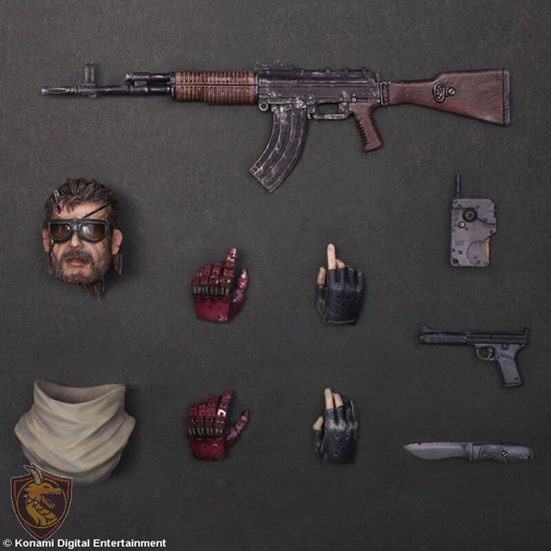 Action Figure Venom Snake Metal Gear Solid